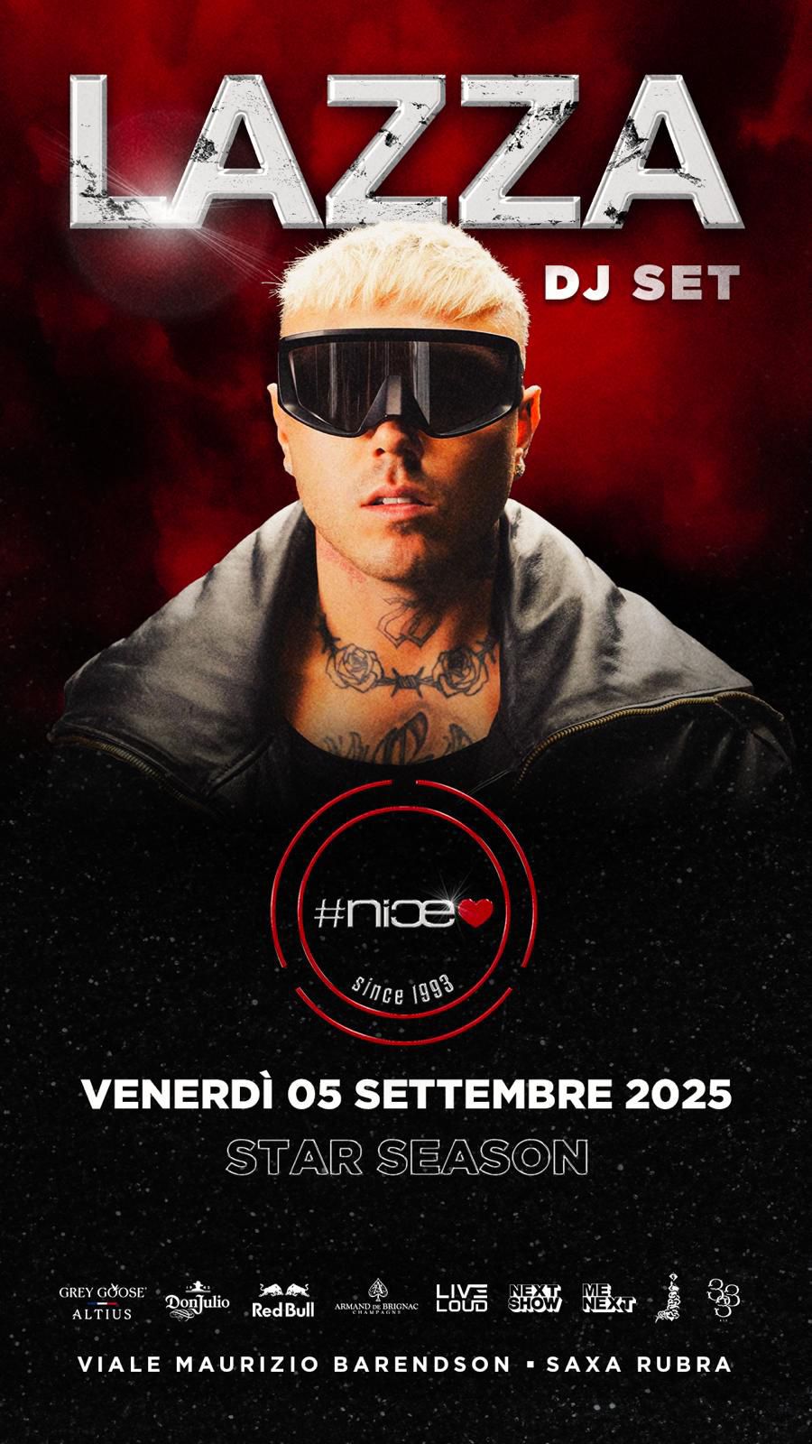 evento immagine prossimo evento disco Roma